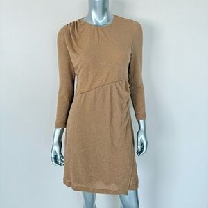 NWT!!! Just Cavalli women shimmer dress size 44IT or L Authentic Retail 504$